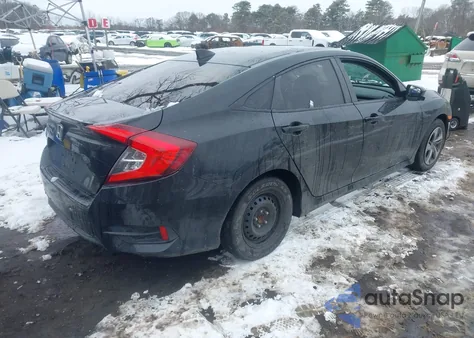 2019 Honda Civic Ex z USA, uszkodzony, nr VIN 2HGFC1F35KH652136